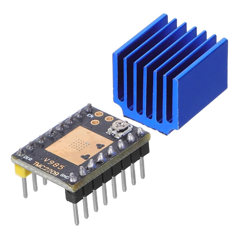 Didiseaon Tmc2209 Stepper Motor Driver Module with Heatsink Silent Motor Controller Board for 3D Printer Parts Compatible - Image 1
