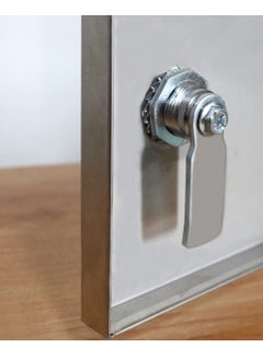 SYOSI Electric Meter Box Latch High Quality Gas Meter Box Lock with Triangle Key Threaded Cam Lock Secure Your Valuables for Mailbox Cabinet and Furniture 2 Pack  - Image 4