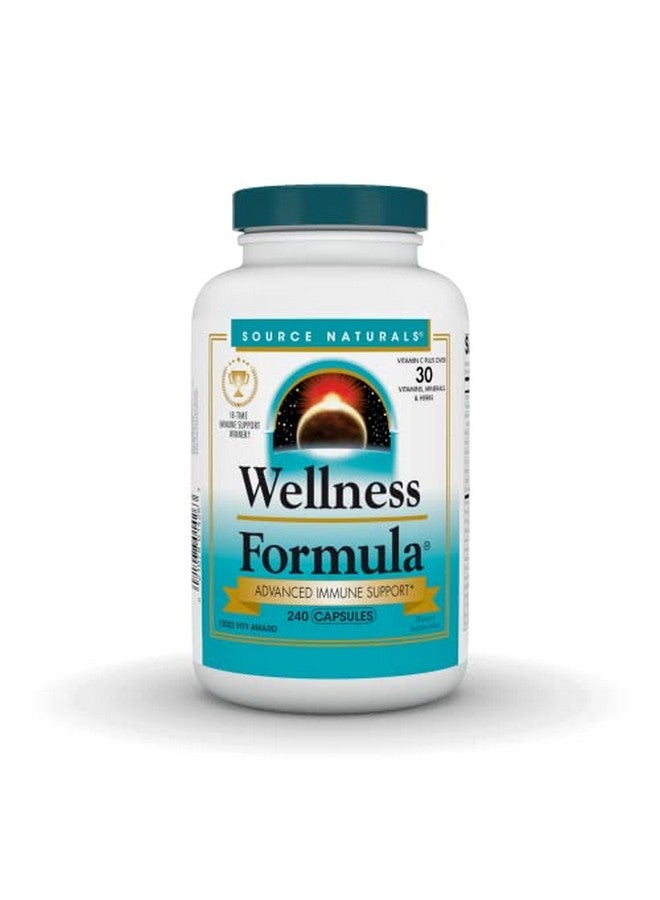 Source Naturals Wellness Formula Bioaligned Vitamins & Herbal Defense For Immune System Support Dietary Supplement & Immunity Booster 240 Capsules - Image 1