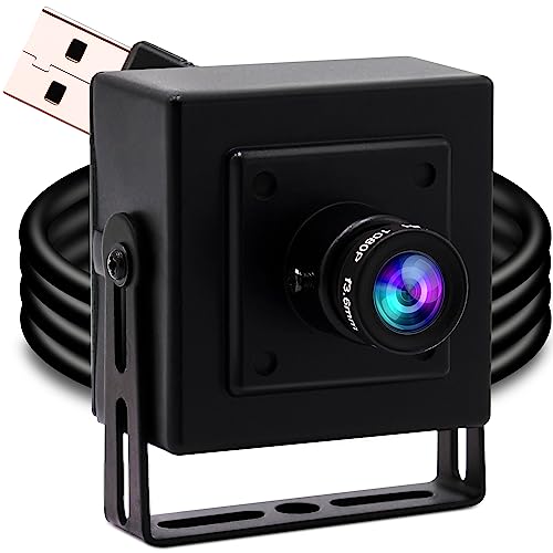 ELP Mini Box USB Camera for Computer 5megapixel HD Webcam with 3.6mm Lens for Machine Vision OV5640 UVC USB2.0 Lightburn PC Camera for Engraving Machine,3D Printer,Robot,3D Scanner - Image 1