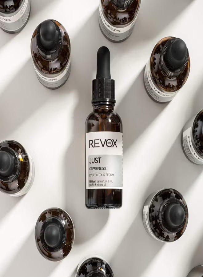 REVOX JUST Caffeine 5% Eye Contour Serum - 30ml - Image 2
