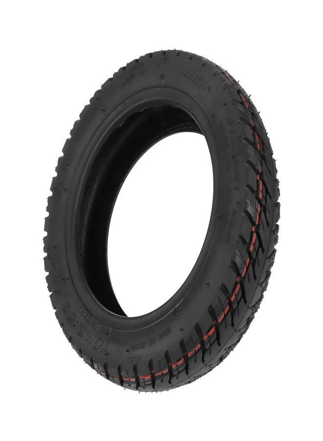 Ulip 10x2.5 Tubeless Tire 60/85-6 Off-Road Vacuum Tire 10 Inch Electric Scooter Tire Explosion-Proof Inflatable Rubber Tyre with Nozzle - Image 4