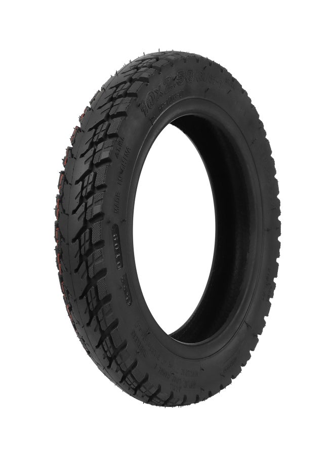 Ulip 10x2.5 Tubeless Tire 60/85-6 Off-Road Vacuum Tire 10 Inch Electric Scooter Tire Explosion-Proof Inflatable Rubber Tyre with Nozzle - Image 5