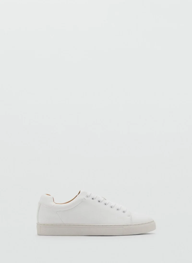 مانجو مان Lace-up panel sneakers
