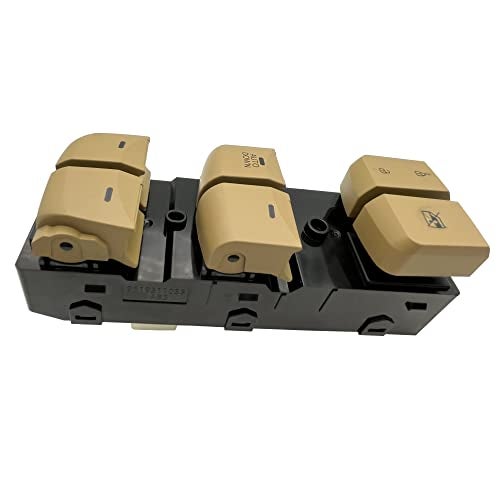 NOVAPARTS 93570-3X000 Beige Left Driver Side Power Master Window Switch for 2011 2012 2013 2014 2015 Hyundai Elantra for AUTO Down - Image 2