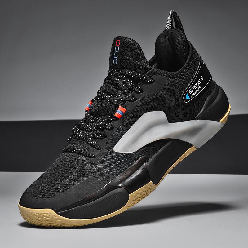 Wade 9 Gray Kids Basketball Shoes Men''s 2025 Practical Anti-Slip Wear-Resistant Luminous Sports Shoes Children''s Sneakers with Sound - Image 1