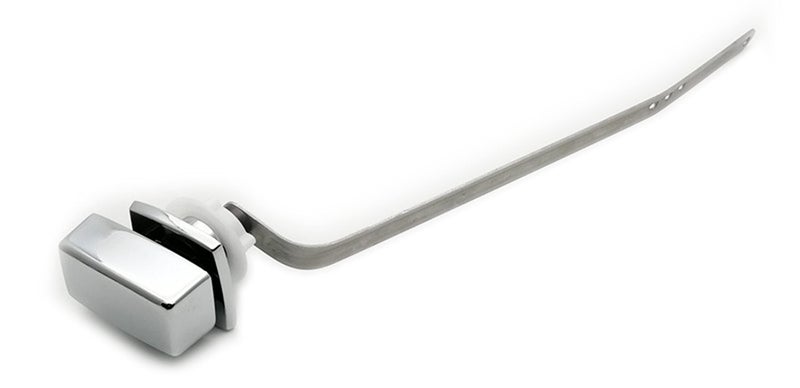 VALLVATER Toilet Flush Handle Replacement, Side Mount Extended Trip Lever Tank Fit for Kohler 3384/3722 Kit, Polished Chrome 10.6“ Trip Lever - Image 1
