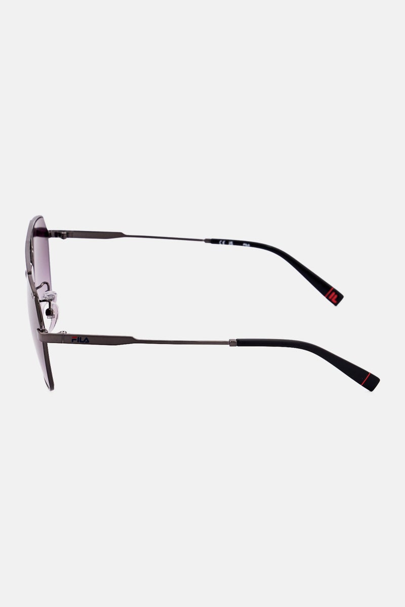 FILA نظارات شمسية طيار للرجال SFI216، سوداء - Image 4