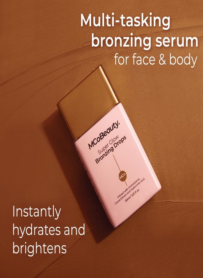أم سي أو بيوتي مجموعة MCoBeauty Bronze & Glow Skin Duo - قطرات تسمير البشرة ومرطب - Image 2