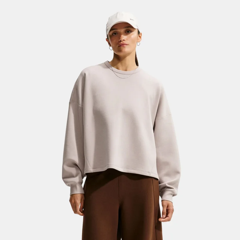 Nike Brown Women's 24.7 ImpossiblySoft Dri-FIT Training Top for Women | Best Price UAE