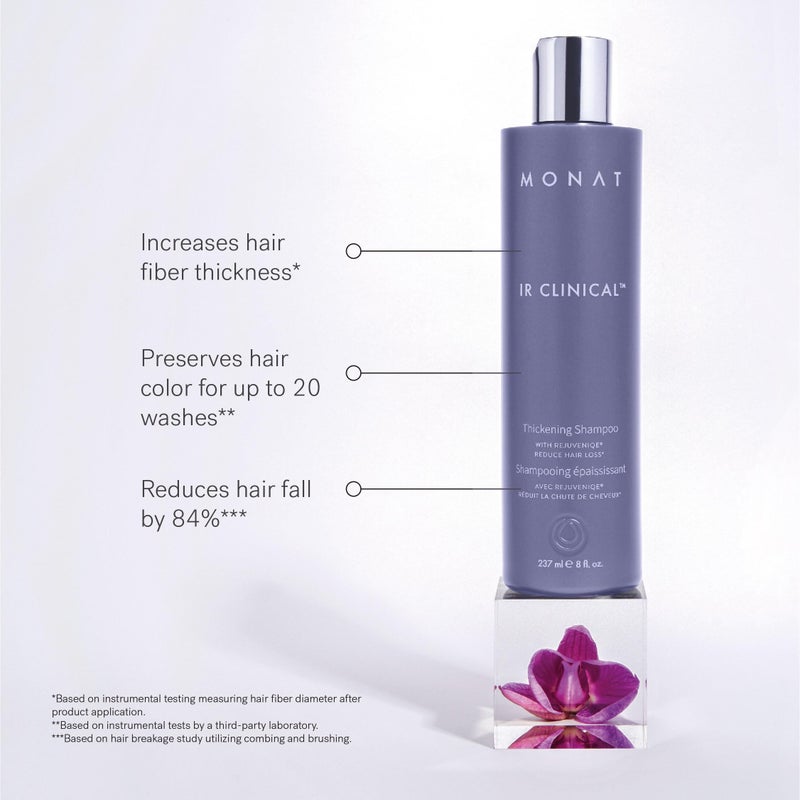 MONAT IR Clinical Thickening Shampoo â€“ Volumizing Shampoo for Dense, Thick Strands â€“ Thickening Solution Crafted from Powerful Blend of Natural Ingredients, With Rosemary & Mint And Pea Extract - Image 4