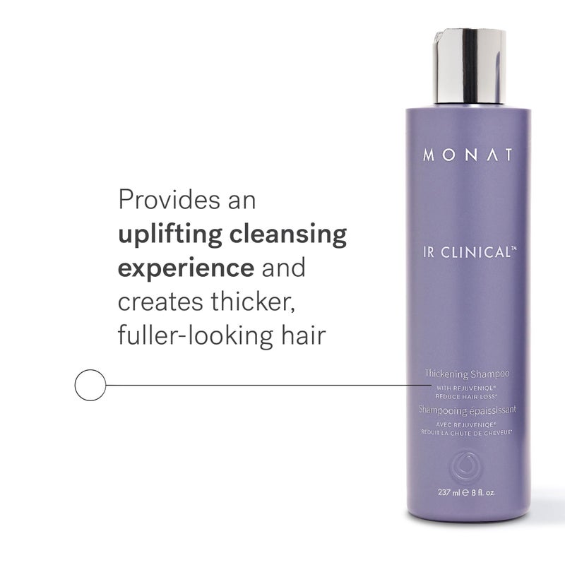MONAT IR Clinical Thickening Shampoo â€“ Volumizing Shampoo for Dense, Thick Strands â€“ Thickening Solution Crafted from Powerful Blend of Natural Ingredients, With Rosemary & Mint And Pea Extract - Image 2