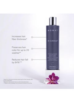 monat MONAT IR Clinical Thickening Shampoo – Hair Volumizing Shampoo for Dense Thick Hair – Thickening Shampoo Crafted from Powerful Blend of Natural Ingredients – With Rosemary & Mint And Pea Extract  - Image 4