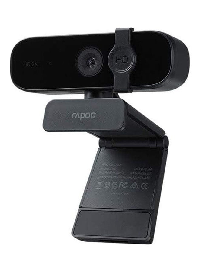 Rapoo C280 Webcam 2K Black - Image 2