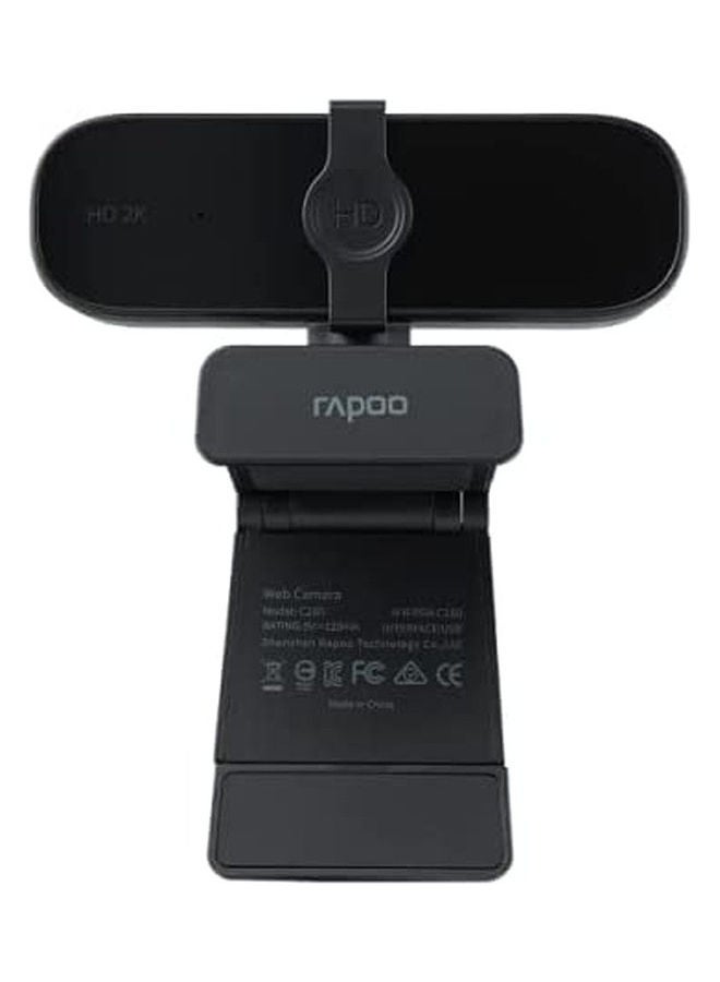 Rapoo C280 Webcam 2K Black - Image 5
