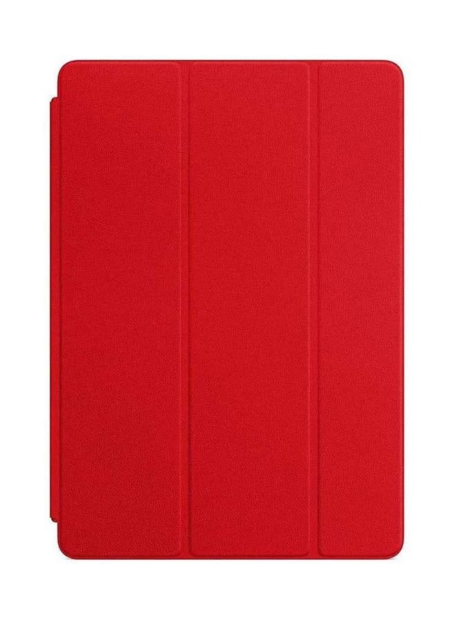Trifold Folio Case Cover For Apple iPad 10.2 inch Red - Image 2