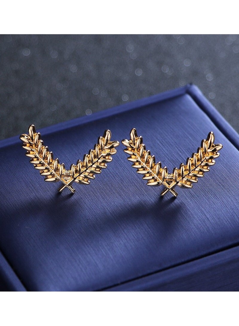 Fashion Suit Shirt Collar Pin Brooch Pair for Men & Women – Elegant Jewelry Accessory for Formal & Casual Outfits, Stylish Lapel Pins for Suit, Shirt, or Dress - Image 3