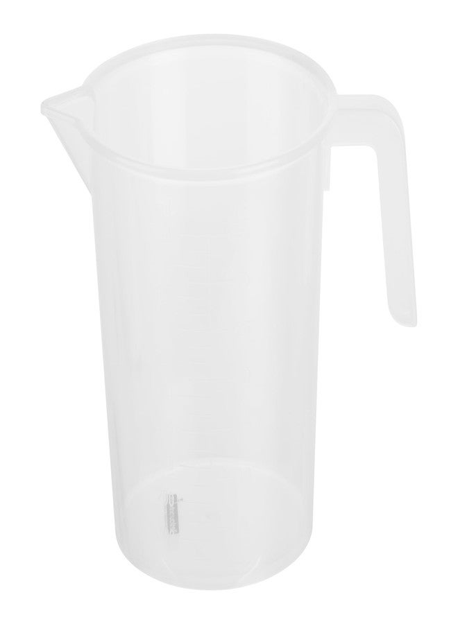 ريستورنت وير أكواب قياس للمطاعم، عبوة من 10 أكواب قياس مخروطية الشكل بسعة 1 كوارت، أوعية قياس السوائل بمقبض على شكل حرف I، تدريجات بارزة، شفافة، مقاومة للكسر والتشقق، مثالية للخبز - Image 2