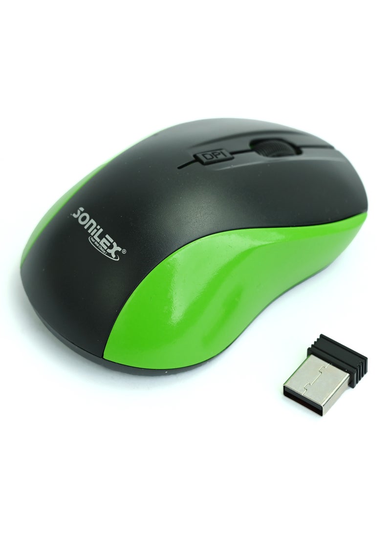 SOniLEX Mouse Wireless For Gamers, Usb Mouse For Personal Computer, Pc Mouse For Laptop Users, Gaming Wireless Mouse Silent For Office Use, Wireless Mouse For Laptop, Computer - Image 1