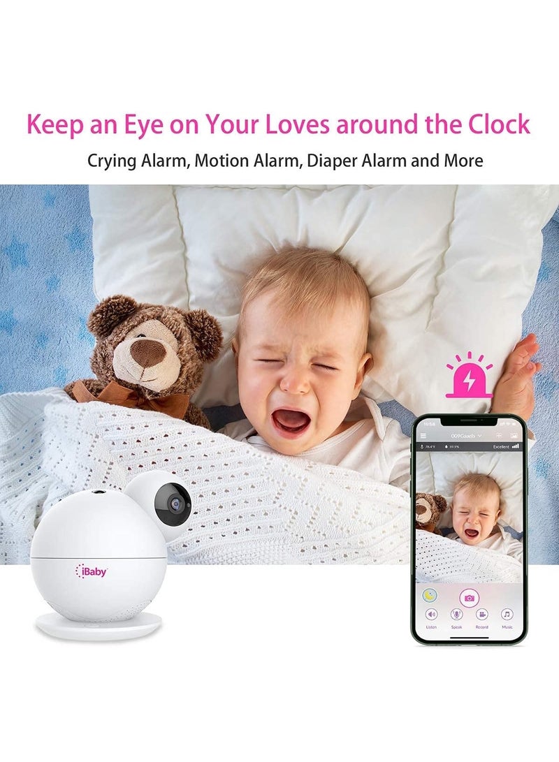 آي بيبي iBaby M8 2K Smart Baby Monitor، 355 درجة عموم 110 درجة إمالة ومحادثة ثنائية الاتجاه، فيديو مراقبة الطفل مع تنبيهات البكاء والحركة، جهاز عرض ضوء القمر، تنبيهات درجة الحرارة / الرطوبة، لنظام التشغيل iOS / Android 0/1000  Product Fulltype   Brand English  Arabic   Department English  Department (English)   Department Arabic (Optional) Department (Arabic)    Long Description English     Long Description Arabic (Optional)     Number of pieces English   Number of pieces Arabic (Optional)   Feature/Bullet English  1  Feature/Bullet Arabic (Optional) 1   GTIN English   GTIN Arabic (Optional)   Product Images  Image guidelines Quick uploadorCustom upload       Add Image/s Delete all images Detailed Content  Fill in this content for enhanced visibility on noon. Product Detail Attributes  1/23 Attributes Colour English  Colour (English)   Colour Arabic (Optional) Colour (Arabic)   Colour Name English   Colour Name Arabic (Optional)  Country of Origin English  Country of Origin (English)   Countr - Image 4