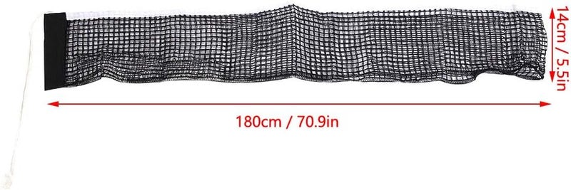 cheekyglo Table Tennis Net Ping Pong Net Replacement Durability Portable Cotton Net - Image 5