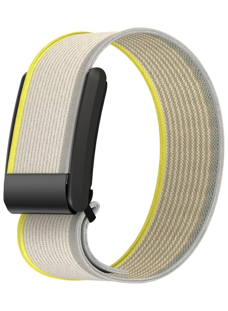 سوار بديل من النايلون المرن متوافق مع جهاز هووب 4.0 القابل للارتداء لتتبع الصحة واللياقة البدنية والنشاط، حزام بديل أنيق وقابل للتعديل أنه سهل الاستخدام ومثالي لكل المناسبات - Image 1