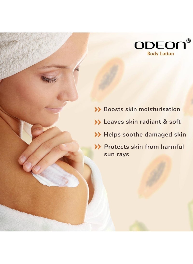 Odeon Body Lotion 400ml (Papaya) - Image 2