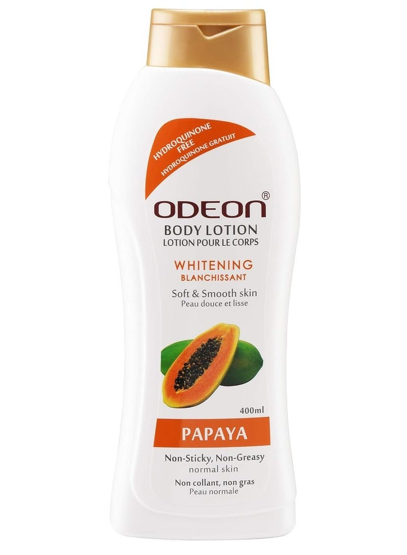 Odeon Body Lotion 400ml (Papaya) - Image 1