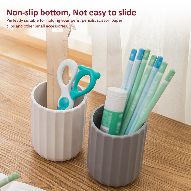 Multi-functional Pen Holder Storage Box Desktop Organizer for Office School Stationery Supplies - Image 4