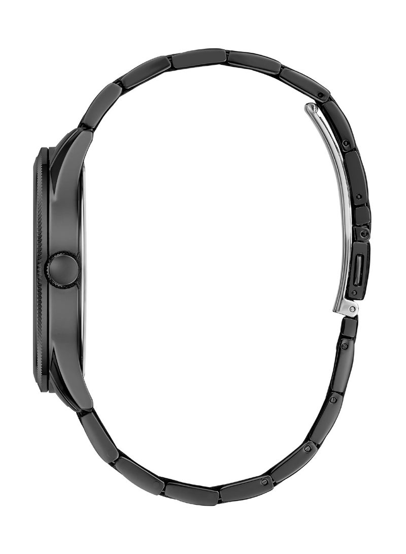 GUESS Men's Dress Black Dial Round Case Analog Men Watch GW0626G3 - 44mm - Image 2