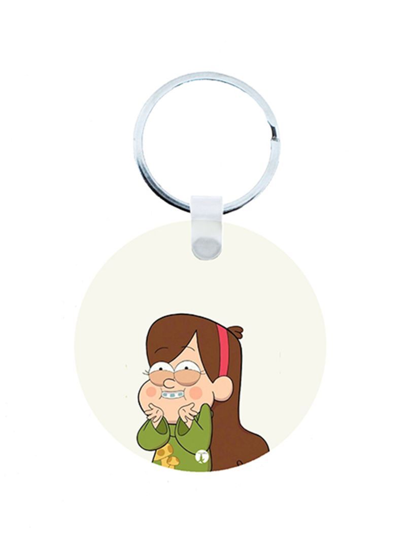 Gravity Falls Wooden Keychain