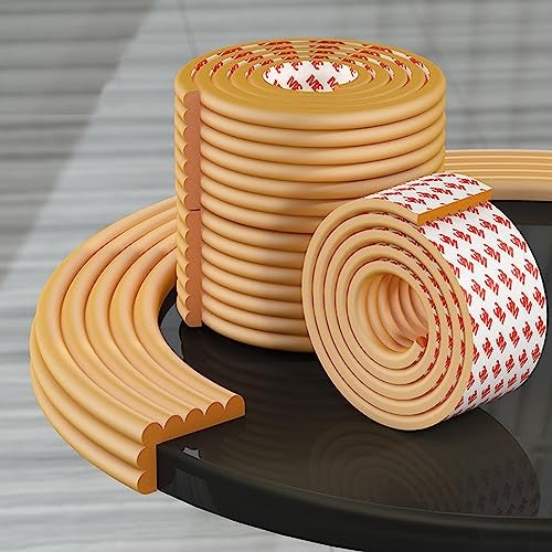OLWICK 1 Pcs Corner Protector for Baby | Extra Thick Cushion Strip for Baby Safety | Edge Protector for Sharp Edges, Table, Desk, Wall Corners & Furniture – 2 Meter Long (Gold) - Image 2