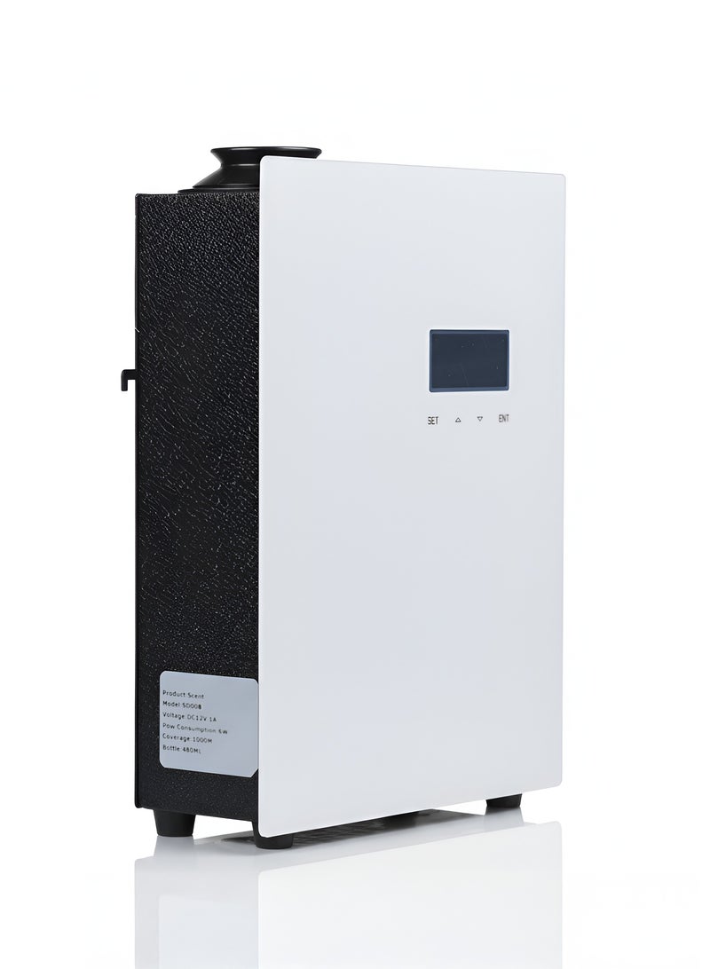 CORAL AROMA Aeroscent Touch Scent Diffuser Machine For Home And Office | HVAC Scent Machine | Infused With Cold Air Diffusion Technology | 1000 CBM Coverage | Touch Screen Control | Timer Settings - Image 2