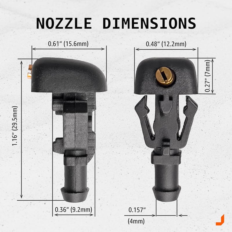Click&Fit Adjustable Windshield Washer Nozzles - Image 4
