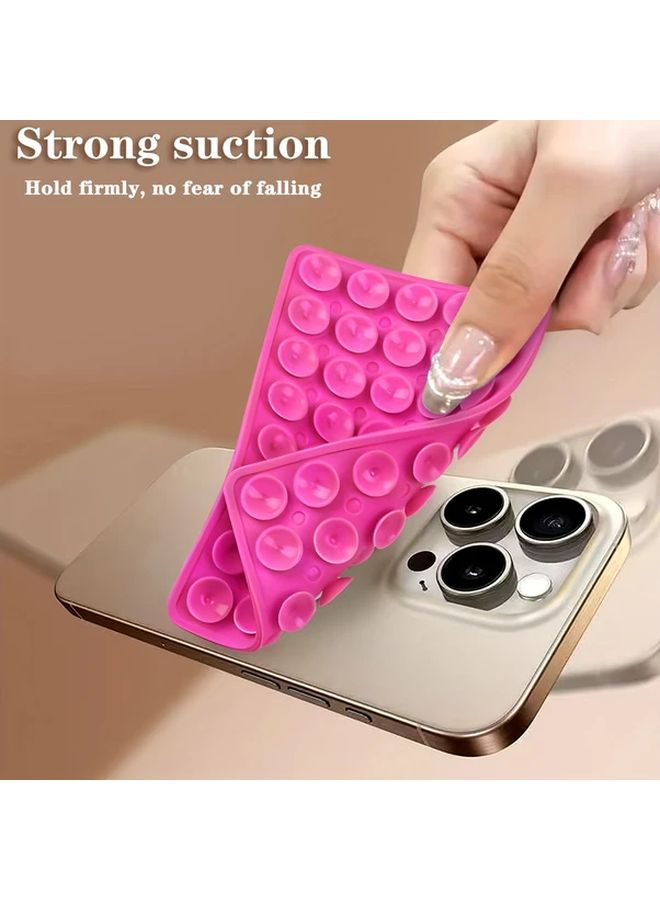 Lack Blue Double Sided 40 Square Suction Cup Phone Holder For Smooth Surfaces - Image 5