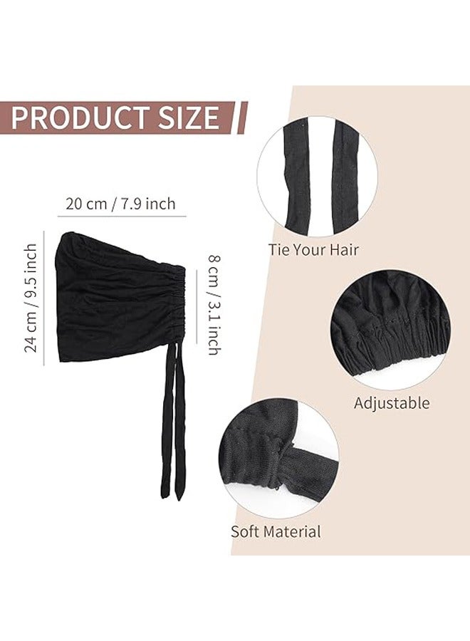 Hijab Undercaps for Women Solid Color Inner Tube Cap Muslim Beain Caps  - Image 4