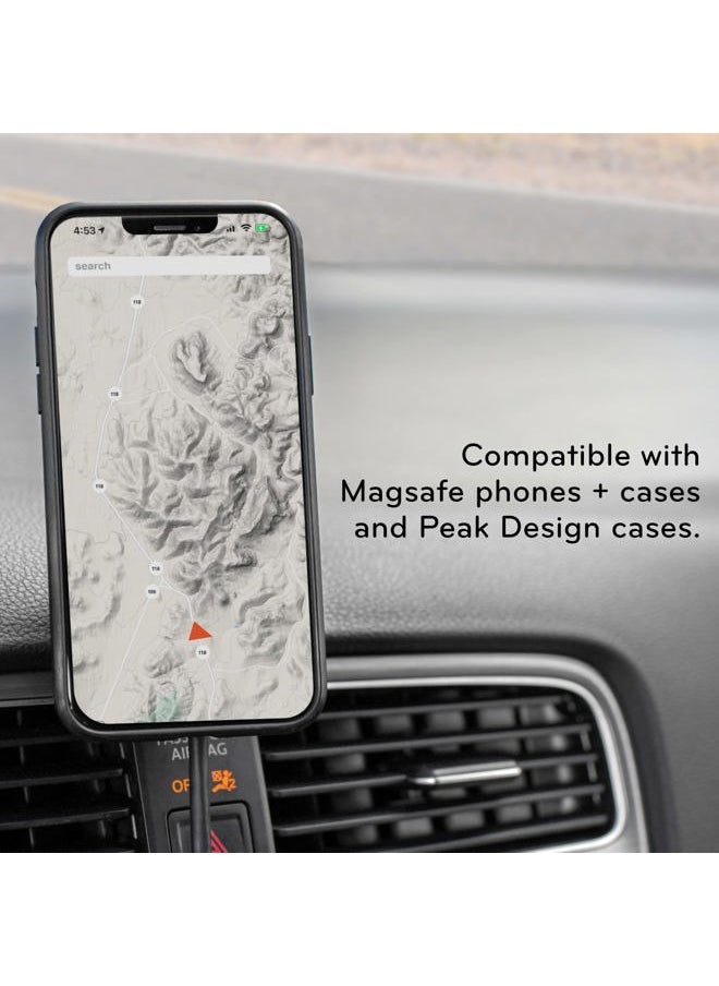 Peak Design Mobile Car Mount VHB Charging - Black Version 1 Product  - Image 5