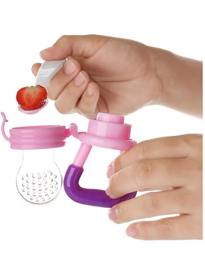 ORiTi Silicone Food Teething Feeder With High-quality Non-toxic Material, Lightweight Design - Image 5