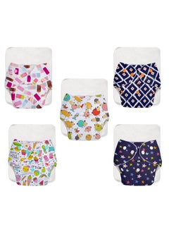 SuperBottoms BASIC EASY - Cloth Diapers+ Inserts - Freesize Adjustable and Reusable Cloth Diaper for babies 0-3 Years | With quick drying prefold style soaker-Assorted - pzsku/ZF5F511C96F5C76303CB6Z/45/_/1738305194/8e2f3cf7-38a3-4b67-a4d6-18f6ae6eda5b