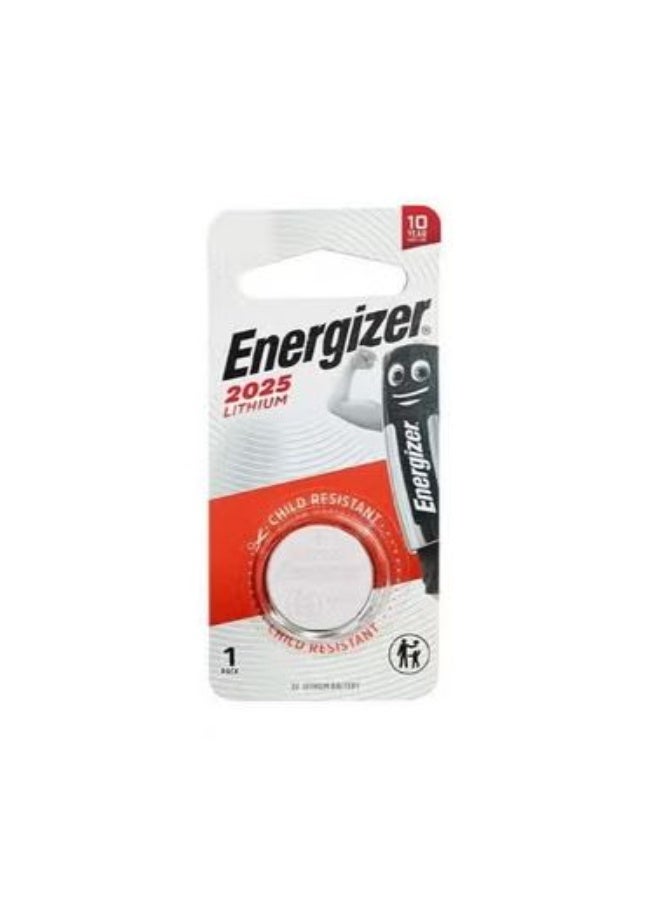 Energizer Ecr2025 3.0V Bs1 Lithium Coin Battery 3V2025