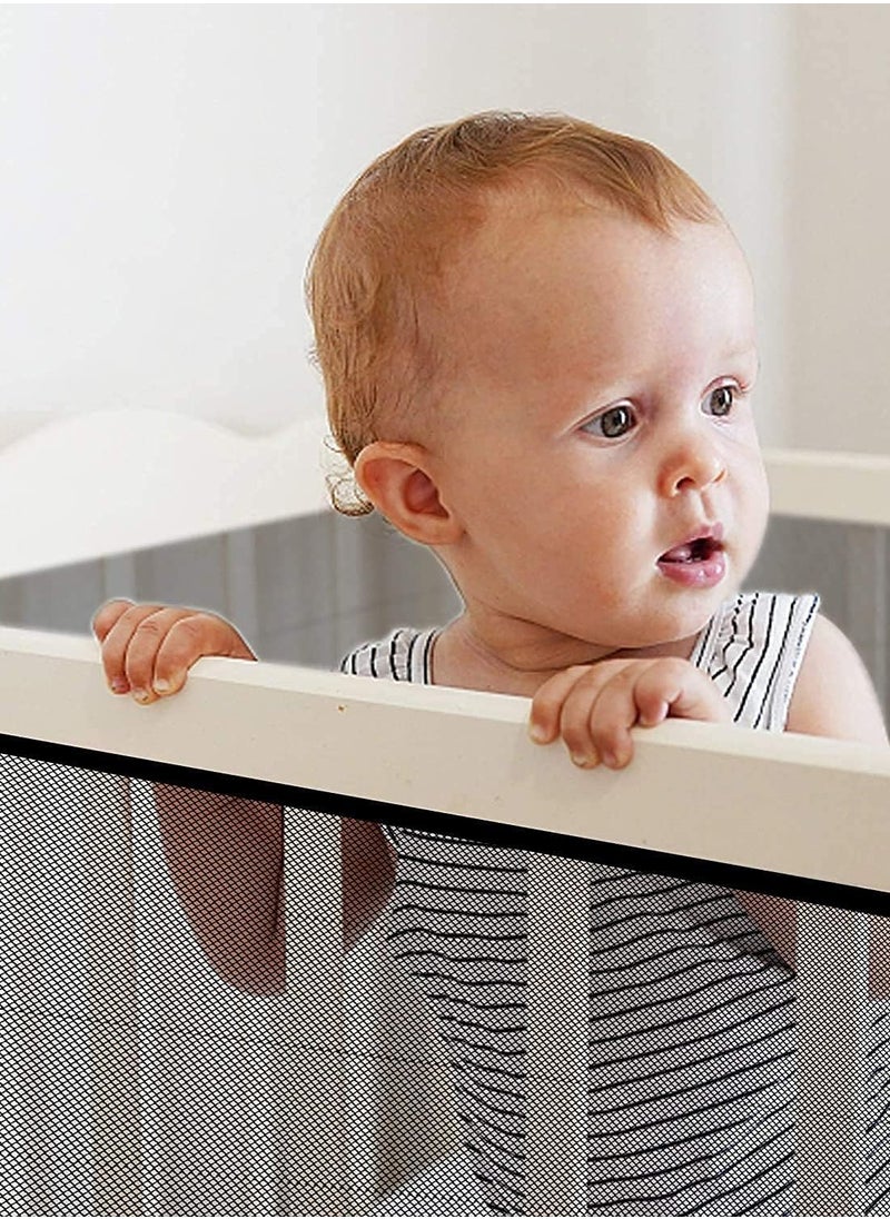 Pack of 2 Black 3m by 1.1m Baby Safety Net|  Baby Proofing | Stairs Net |  Balcony Rails Net|  Child Safety Net|  Kids Safety product - pzsku/ZF5F53612C3DF0D007AF2Z/45/_/1698926750/46958b69-9475-4d22-a69c-cf67f95d71b3