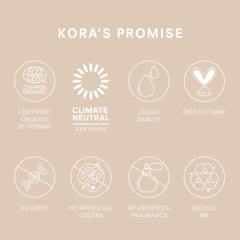 KORA Organics Turmeric Brightening & Exfoliating Mask, Multi-Use Facial Scrub, Polish & Illuminate, Certified Organic Exfoliating Face Mask, Cruelty Free, 1.01 fl oz - Image 5