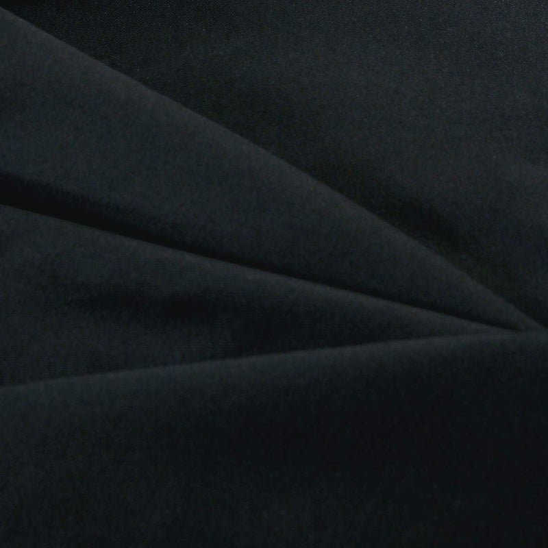 Mengersi Solid Bed Runner Scarf Protector Slipcover Bed Decorative Scarf for Bedroom Hotel Wedding Room (Full/Queen, Black) - Image 2