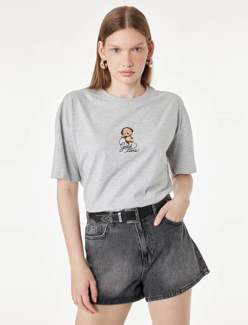 كوتون Short Sleeve T-Shirt