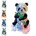 Coolplay 3D Crystal Puzzle Panda Gifts Desk Toys with LightUp Base 58 Pieces - Image 2