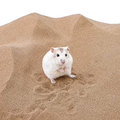 Niteangel Hamster Desert Bath Sand | No-Dust Bath or Potty Litter Sand for Hamster Chinchillas Gerbil Mice Degu or Other Small Pets - Image 2