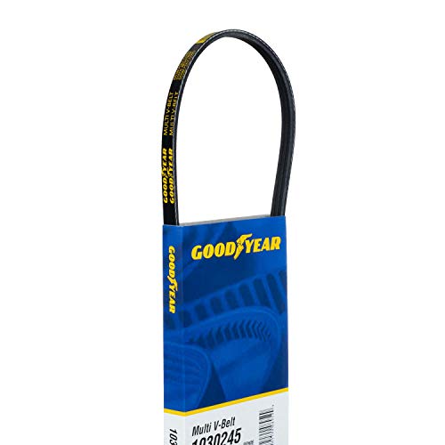 Goodyear Belts 1030473 Serpentine Belt, 3-Rib, 47.3" Length for 2010-2011 for 2010-2011 Toyota 2.5L L4 2494cc 152ci - Image 1