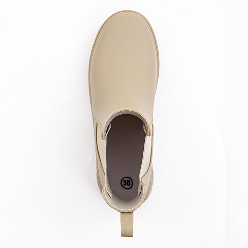 Fubotao Womenâ€™s Short Rain Boots Waterproof Chelsea Rain Boots For Ladies - Image 3
