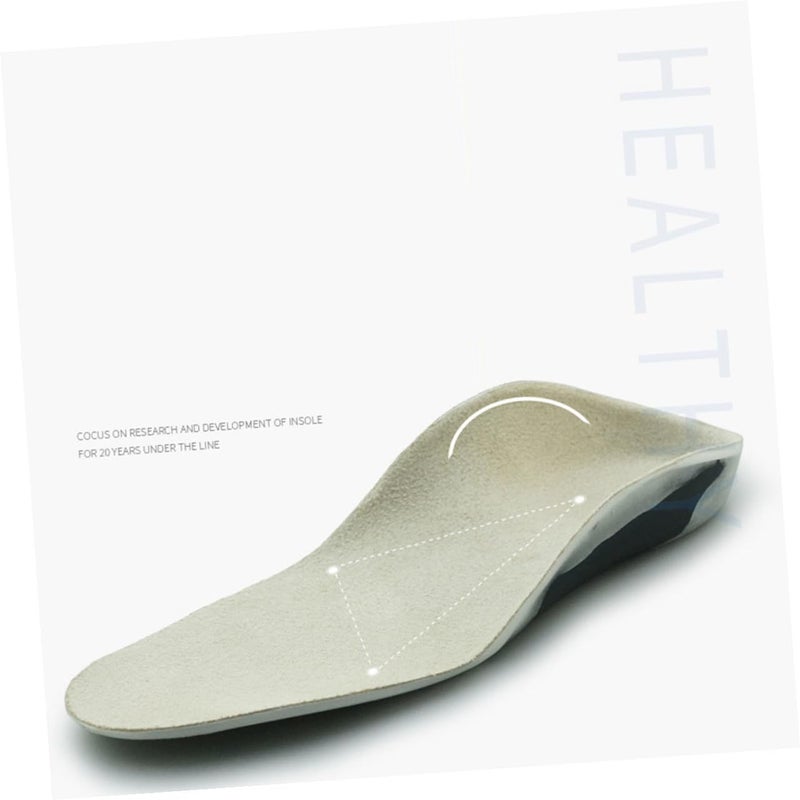 Arch Support Orthotic Insoles Size 28 29 Breathable Cushions For Flat Feet Alignment - Image 3