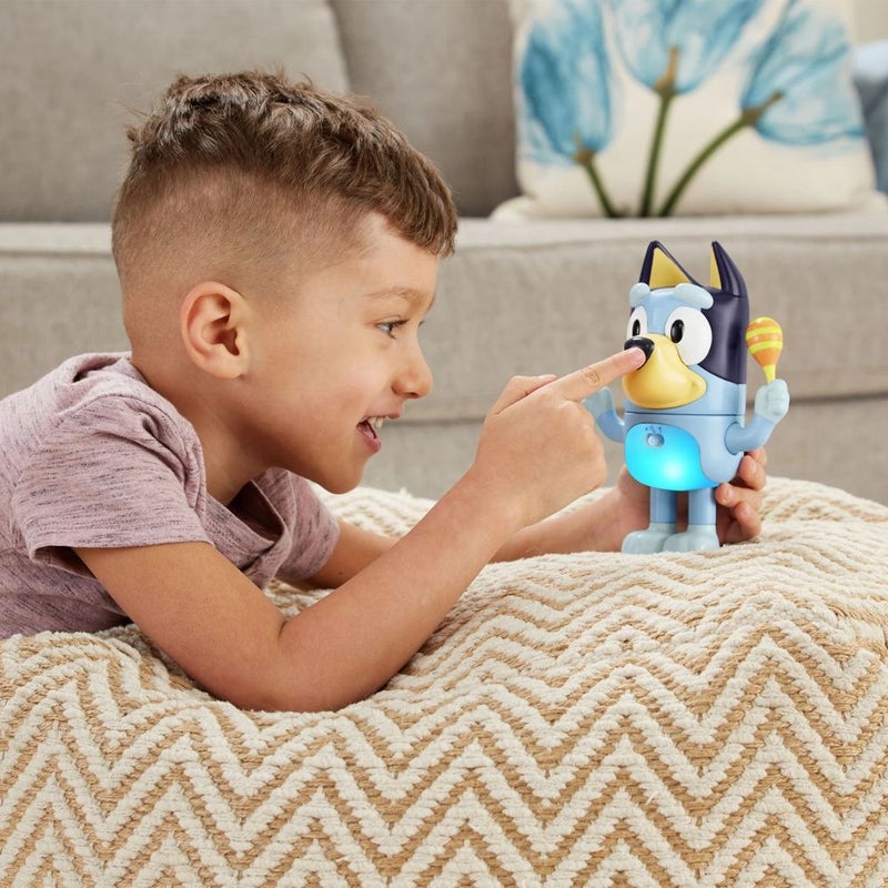 VTech Bluey Shake It Bluey (Blue) | Interactive Toddler Toy with Music, Sounds and Phrases from the TV show, Educational Learning | Ideal Gift for Kids 3, 4, 5 + Years - Image 5
